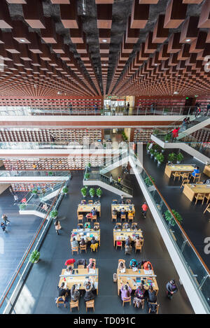 Chengdu Sichuan Provincial Library Stockfoto