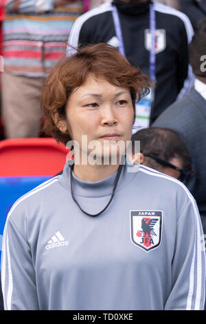 Paris, Frankreich. 8. Juni 2019. Mizuho Sakaguchi (Japan) während die FIFA Frauen-WM Frankreich 2019 Gruppe D Match zwischen Argentinien 0-0 Japan im Parc des Princes Stadion in Paris, Frankreich, 8. Juni 2019. Credit: Maurizio Borsari/LBA/Alamy leben Nachrichten Stockfoto