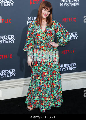 WESTWOOD, LOS ANGELES, Kalifornien, USA - 10. Juni: Schauspielerin Sara Rue kommt an der Los Angeles Premiere von Netflix 'Murder Mystery' aus dem Regency Dorf Theater am 10. Juni 2019 in Westwood, Los Angeles, Kalifornien, USA. (Foto von Xavier Collin/Image Press Agency) Stockfoto