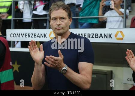 Mainz, Deutschland. 11. Juni 2019. firo: 2019/2020 11.06.2019 Fußball, Em, Euro, Qualifikation Deutschland - Estland Geste, Trainer Marcus Sorg | Quelle: dpa/Alamy leben Nachrichten Stockfoto