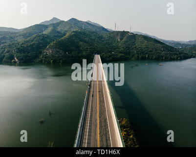 Beijing Road Antenne schießen Stockfoto