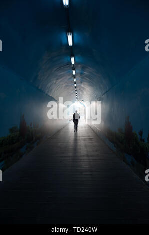 Straßentunnel Fußgängertunnel Stockfoto