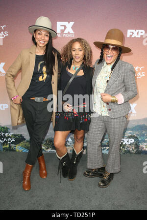 FYC Red Carpet Event für Saison 3 der FX' Besser Dinge" mit: Tamara Taylor, Rachel True, Cree Summer Wo: North Hollywood, California, United States Wenn: 11. Mai 2019 Credit: FayesVision/WENN.com Stockfoto