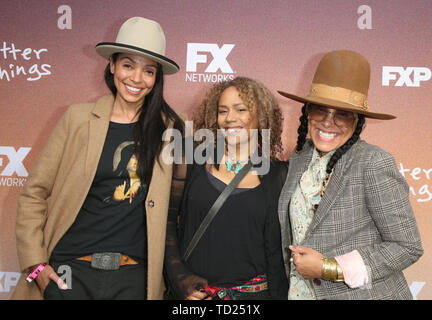 FYC Red Carpet Event für Saison 3 der FX' Besser Dinge" mit: Tamara Taylor, Rachel True, Cree Summer Wo: North Hollywood, California, United States Wenn: 11. Mai 2019 Credit: FayesVision/WENN.com Stockfoto