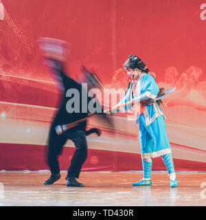Kantonesischen Oper Leistung Stockfoto