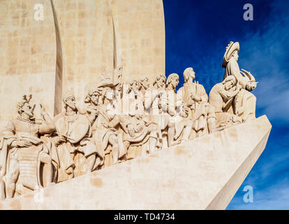 Denkmal der Entdeckungen, Belem, Lissabon, Portugal, Europa Stockfoto