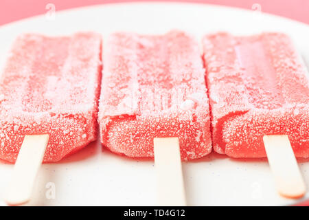 Weißdorn - aromatisiert Eis und kalte Getränke. Stockfoto