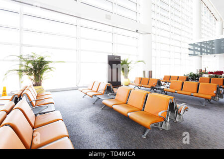 Modernen Flughafen Terminal Zimmer Stockfoto