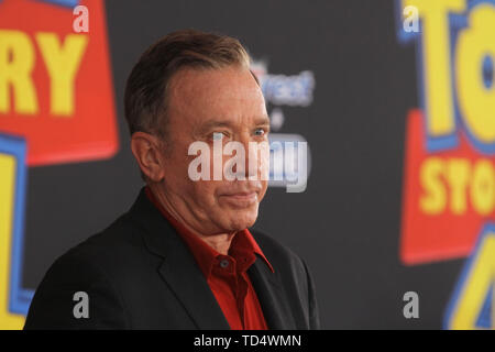 Los Angeles, USA. 11 Juni, 2019. Tim Allen in Disney/Pixars "Toy Story 4" Weltpremiere am El Capitan Theatre, Hollywood, CA, 11. Juni 2019. Foto: Joseph Martinez/PictureLux Stockfoto