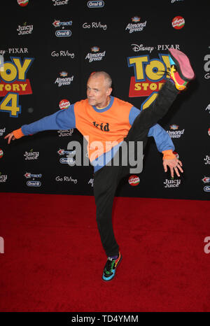 Hollywood, Ca. 11 Juni, 2019. Flohmarkt, bei der Premiere von Disney und Pixar's 'Toy Story 4' im El Capitan Theatre in Hollywood, Kalifornien am 11. Juni 2019. Credit: Faye Sadou/Medien Punch/Alamy leben Nachrichten Stockfoto