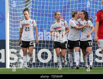 Valenciennes, Frankreich. 12 Juni, 2019. firo: 12.06. Quelle: dpa Picture alliance/Alamy leben Nachrichten Stockfoto