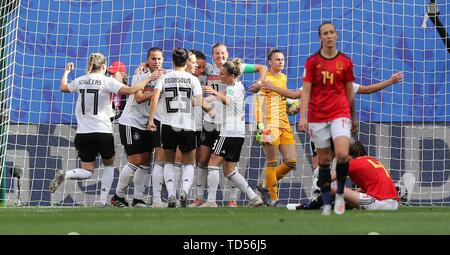 Valenciennes, Frankreich. 12 Juni, 2019. firo: 12.06. Quelle: dpa Picture alliance/Alamy leben Nachrichten Stockfoto