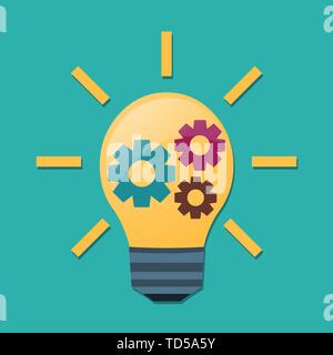Innovation Konzept symbol Vektor illustration Stock Vektor