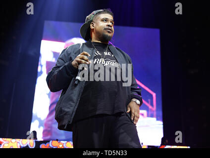 De La Soul auf der 'Götter von Rap' Tour in der Manchester Arena bietet: Götter von Rap, De La Soul, Trugoy Wo: Manchester, Großbritannien Wann: 11. Mai 2019 Credit: Sakura/WENN.com Stockfoto