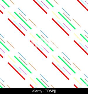 Rainbow line Nahtlose abstrakten Raum und Hintergrund Stock Vektor