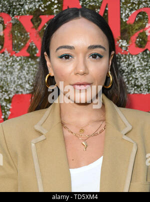 Juni 11, 2019 - West Hollywood, Kalifornien, USA - 11. Juni 2019 - West Hollywood, Kalifornien - Ashley Madekwe. 2019 InStyle Max Mara Frauen im Film Feier gehalten im Chateau Marmont. Photo Credit: Birdie Thompson/AdMedia (Credit Bild: © Birdie Thompson/AdMedia über ZUMA Draht) Stockfoto