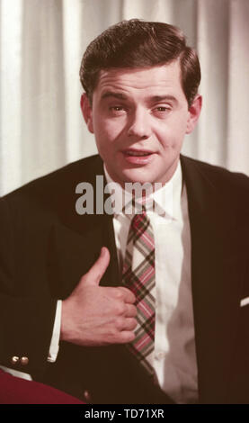 Walter Giller, deutscher Wis Deutschland 1950er Jahre. Deutsche Schauspieler Walter Giller, Deutschland 1950. Stockfoto