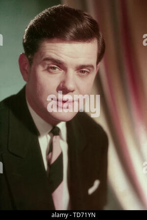 Walter Giller, deutscher Wis Deutschland 1950er Jahre. Deutsche Schauspieler Walter Giller, Deutschland 1950. Stockfoto
