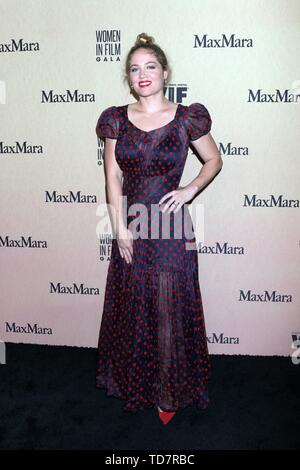 Erika Christensen in der Ankunftshalle für 2019 Frauen im Film jährlichen Gala, The Beverly Hilton, Beverly Hills, CA 12. Juni 2019. Foto von: Priscilla Grant/Everett Collection Stockfoto