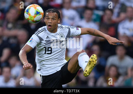 Leroy Sane (Deutschland). GES/fussball/EURO-Qualifikation: Deutschland - Estland, 11.06.2019 Fußball: Europäische Qualifier: Deutschland vs Estland, Mainz, Juni 11, 2019 | Verwendung weltweit Stockfoto