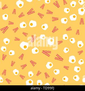 Speck und agg nahtlose Hintergrund. Vector Illustration Stock Vektor