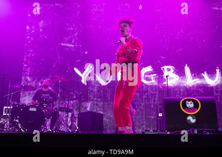 Landgraaf, Niederlande vom 8. Juni 2019 Yungblud Live at Pinkpop Festival 2019 © Roberto Finizio / Alamy durchführen Stockfoto