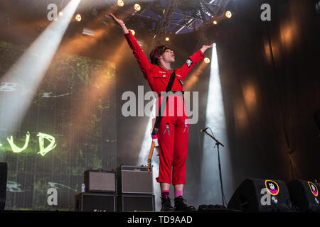 Landgraaf, Niederlande vom 8. Juni 2019 Yungblud Live at Pinkpop Festival 2019 © Roberto Finizio / Alamy durchführen Stockfoto