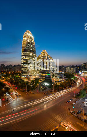 Soho, Wangjing, Chaoyang District, Beijing Stockfoto
