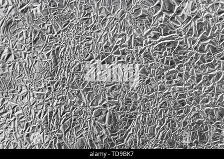 Aluminiumfolie Textur Stockfoto