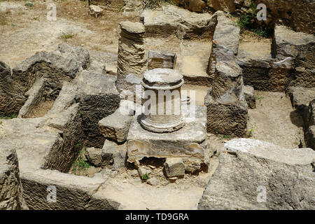 Gräber der Könige, Paphos, Zypern, Europa, UNESCO Weltkulturerbe Stockfoto