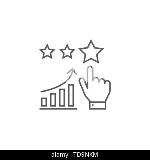 Symbol Für Die Leitung Der Reputationsverwaltung Stock Vektor