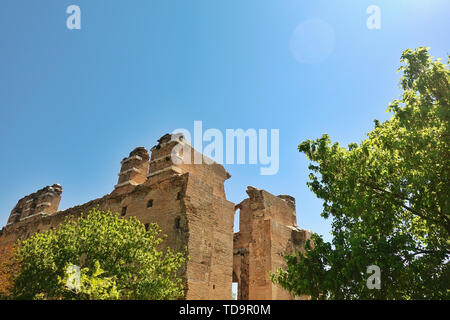 Red Bazilica der antiken Stadt Bergama in der Türkei Stockfoto