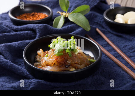 Köstliche Quallen Haut. Stockfoto