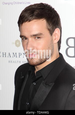 London, Großbritannien. 13. Juni, 2019. Liam Payne kommt für die caudwell Kinder Butterfly Ball Charity Event am Grosvenor House, Park Lane Credit: SOPA Images Limited/Alamy leben Nachrichten Stockfoto