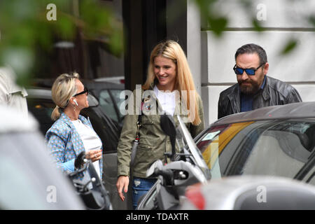 Michelle Hunziker in Mailand, Italien: Mailand, Italien Wann: 13. Mai 2019 Credit: IPA/WENN.com ** Nur für die Veröffentlichung in Großbritannien, den USA, Deutschland, Österreich, Schweiz ** verfügbar Stockfoto
