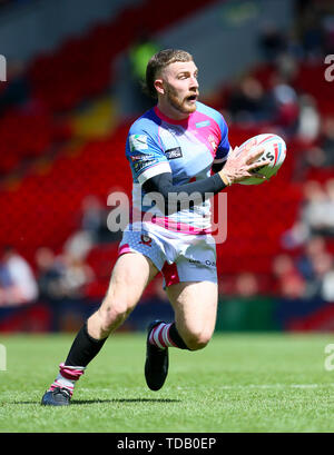 Salford Red Devils' Jackson Hastings Stockfoto