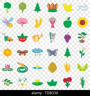 Symbole, Cartoon Stil Stock Vektor