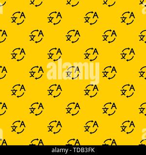 Übersetzung von Pattern Vektor Stock Vektor