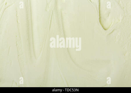 Nahaufnahme von Grüner Minze oder Pistazien Eis. Hochauflösende Foto Stockfoto