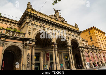 Theater Arena del Sole in Bologna in Italien Stockfoto