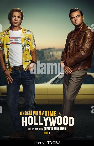 ONCE UPON A TIME IN HOLLYWOOD (2019). Credit: HEYDAY FILMS/Album Stockfoto