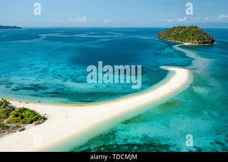 Erstaunlich Bon Bon Strand auf Romblon Island, Philippinen Stockfoto
