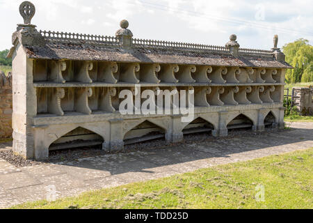 Bienenhaus, Hartpury, Gloucestershire, England, Großbritannien Stockfoto