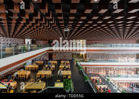 Chengdu Sichuan Provincial Library Stockfoto