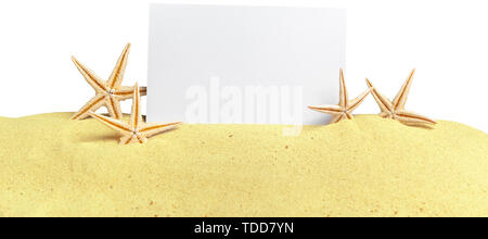 Sommer-card Stockfoto