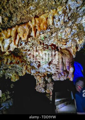 Jiguan Höhle Scenic Area, Luanchuan County, Luoyang, Provinz Henan Stockfoto