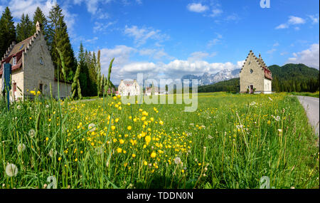 Krün: Schloss Kranzbach in Klais in Oberbayern, Garmisch-Partenkirchen, Oberbayern, Bayern, Bayern, Deutschland Stockfoto