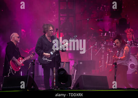 Landgraaf, Niederlande, 10. Juni 2019 Die Heilung Live at Pinkpop Festival 2019 © Roberto Finizio / Alamy durchführen Stockfoto