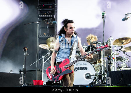 Landgraaf, Niederlande, 10. Juni 2019 Die Heilung Live at Pinkpop Festival 2019 © Roberto Finizio / Alamy durchführen Stockfoto