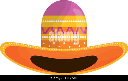 Mexican Hat traditionelle Symbol Vektor illustration Design Stock Vektor
